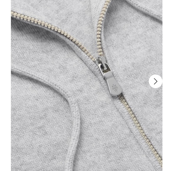 Eleventy ivory Zip-Up Sweater - Picture 3 of 16
